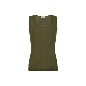 PAROSH SS25 Tank Top Women's Olive Green
