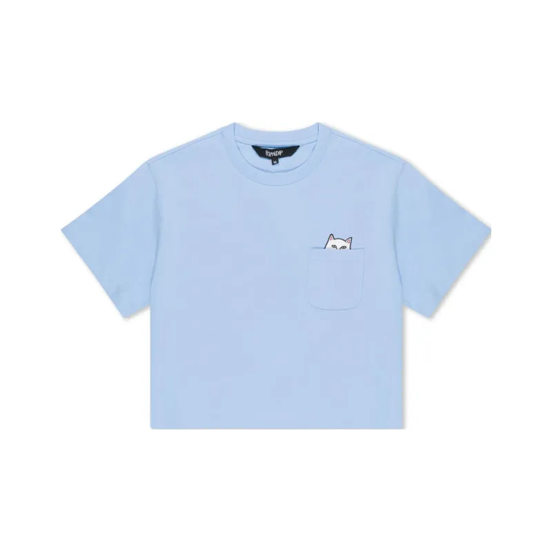RIPNDIP T-Shirt Women's Light Blue-0