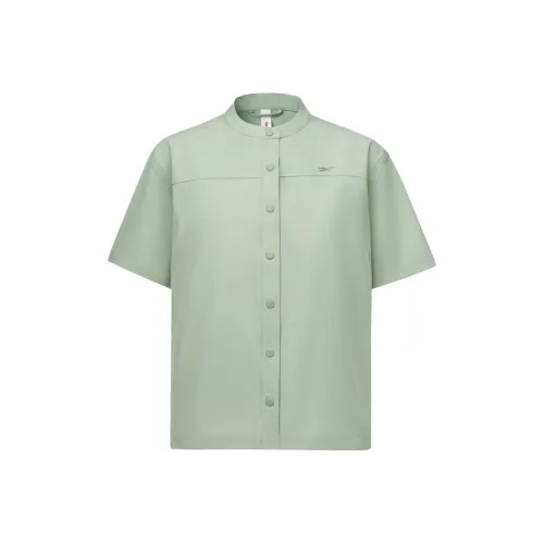 Reebok T Shirts Women's Light Green