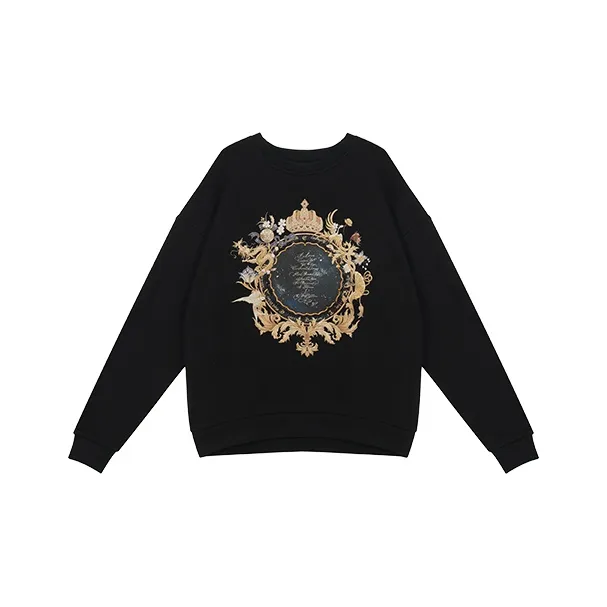 ROSESTUDIOBYGUOPEI Sweatshirts Women's Black-0
