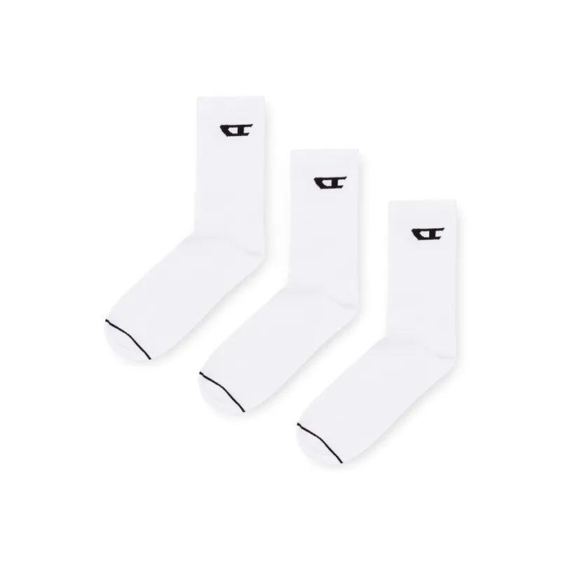 DIESEL Mid Calf Socks Men's 3 Pack-3