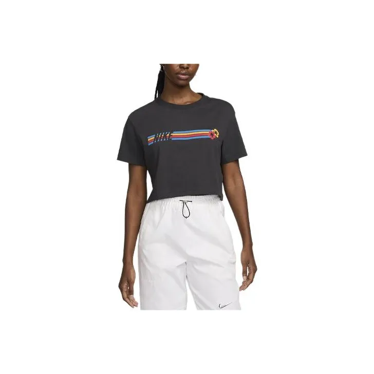 Nike Sportswear Women's Cropped T-Shirt-0