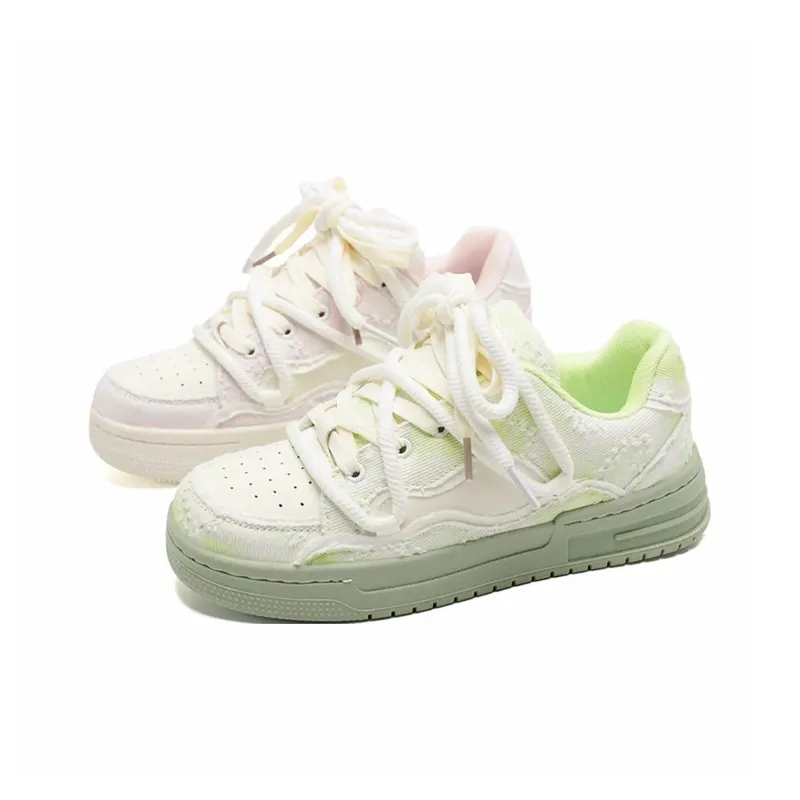 ALI THE FOX Slip Resistant, Abrasion Resistant, Balance, Lightweight Low Top Skateboard Shoes Unisex-39