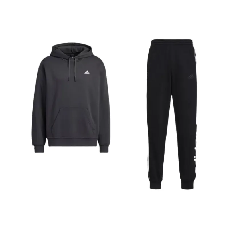 Adidas Sweatshirt Set Men's Black-0
