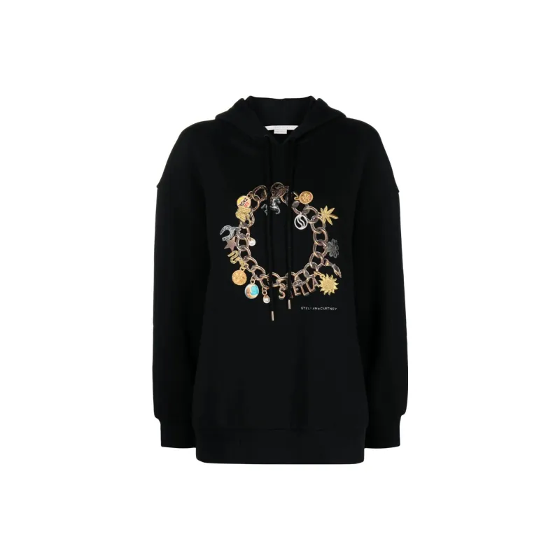 Stella McCartney Graphic Printed Long Sleeved Hoodie-0