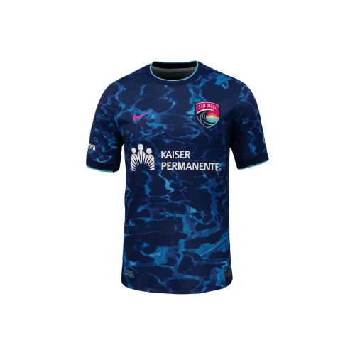 Nike San Diego Wave Fc 2025 Stadium Away Men's Force nike Dri FIT Nwsl Replica Jersey