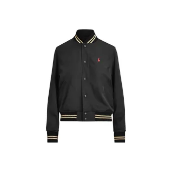 Polo Ralph Lauren SS22 Jackets Coats Women's Black Gold