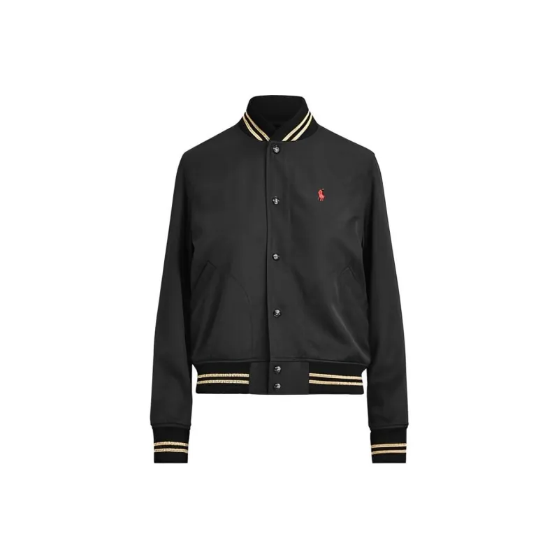 Polo Ralph Lauren SS22 Jackets Coats Women's Black Gold-0