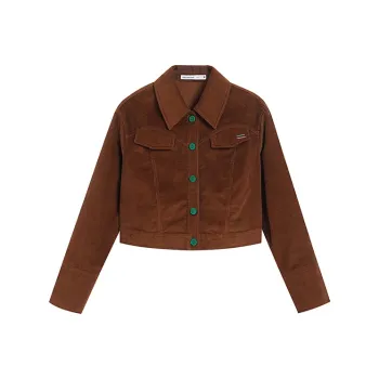 AMAZING SONG Jackets Coats Women's Cocoa Brown