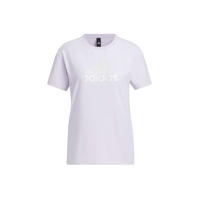Adidas T Shirt Women's Light Purple-0