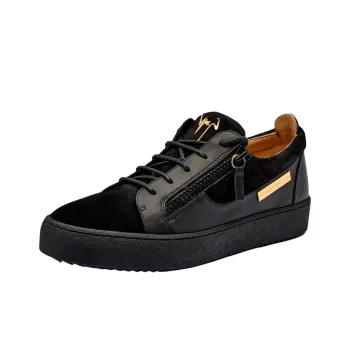 Giuseppe Zanotti/GZ Camascio Low Top Skateboard Shoes Men's Black