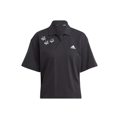 Adidas Polo Shirts Women's Black
