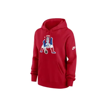 Nike New England Patriots Club Women's Nike Nfl Pullover Hoodie