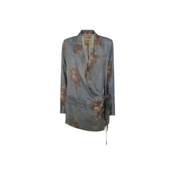 UMA WANG Allover Printed Khloe Jacket