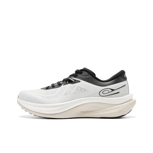 QIAODAN Phantom 2.0 Running Shoes Men Low Top Jordan White/Black