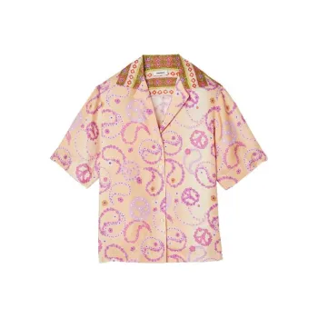 Sandro Shirts Women's Peach Pink