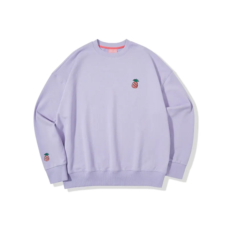 Pink Pineapple Sweatshirts Women's-2