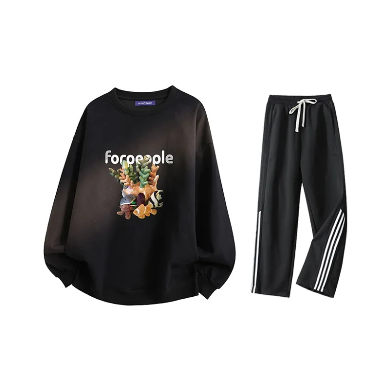 FAX FOR FMACM Sweatshirt Set Unisex-0