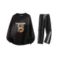Black Top+Black Pants