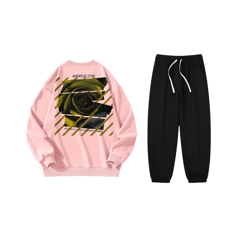 WARRIOR Sweatshirt Sets Unisex-4