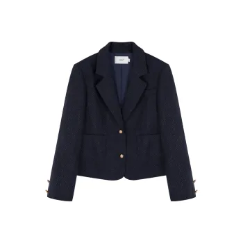 Mo Han Yi Mei Jacket Women's Navy Blue