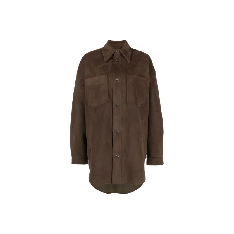 NANUSHKA Jackets Coats Women's Brown-0