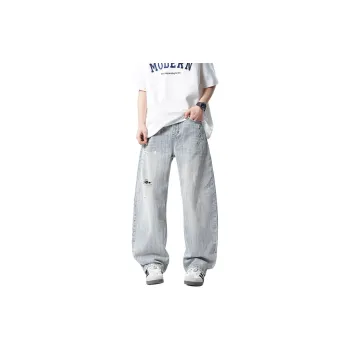 OPMO Jeans Unisex Light Blue
