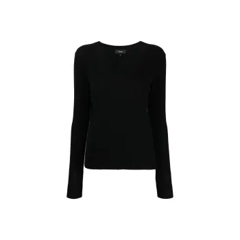 THEORY Crew-neck Cashmere Jumper