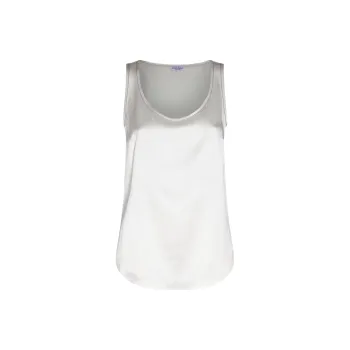 Brunello Cucinelli Embellished Satin Tank Top