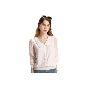 FENHONGMALI Shirt Women's White
