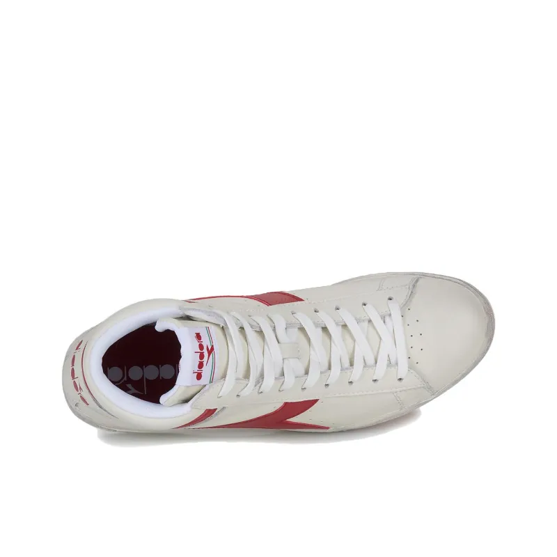 Diadora GAME L Wear resistant And Lightweight Mid Top Skateboard Shoes Men's Beige-5