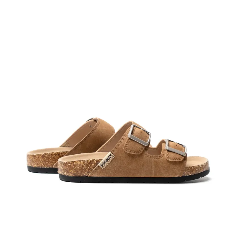 Mule Donkey Slip Resistant Slide Slippers Women's Desert Brown-2