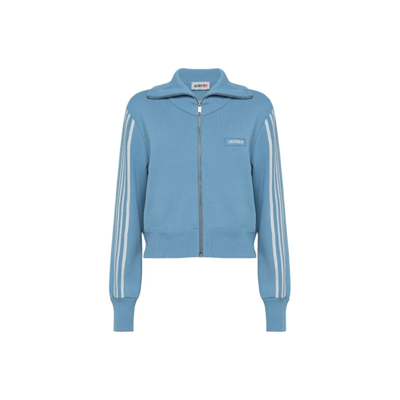 AUTRY Knitted Tennis Zip Jacket-0