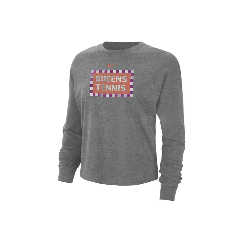 Nike Women's Tennis Boxy Long-Sleeve T-Shirt-0