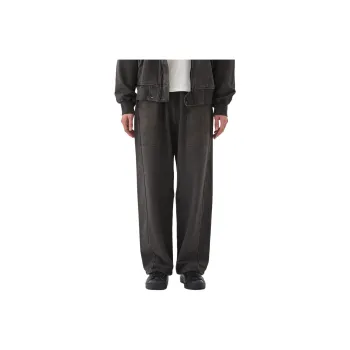 UNITED TOKYO SS25 Knitted Sweatpants Men's Dark Gray