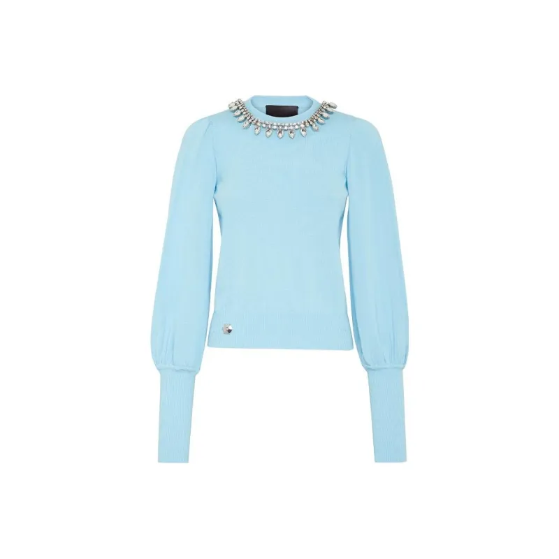 PHILIPP PLEIN Rhinestone embellished Jumper-0