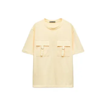 ZARA T Shirts Women's Yellow