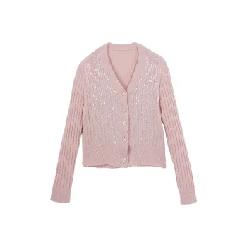 XIANGYING Knitwear Women's Pink