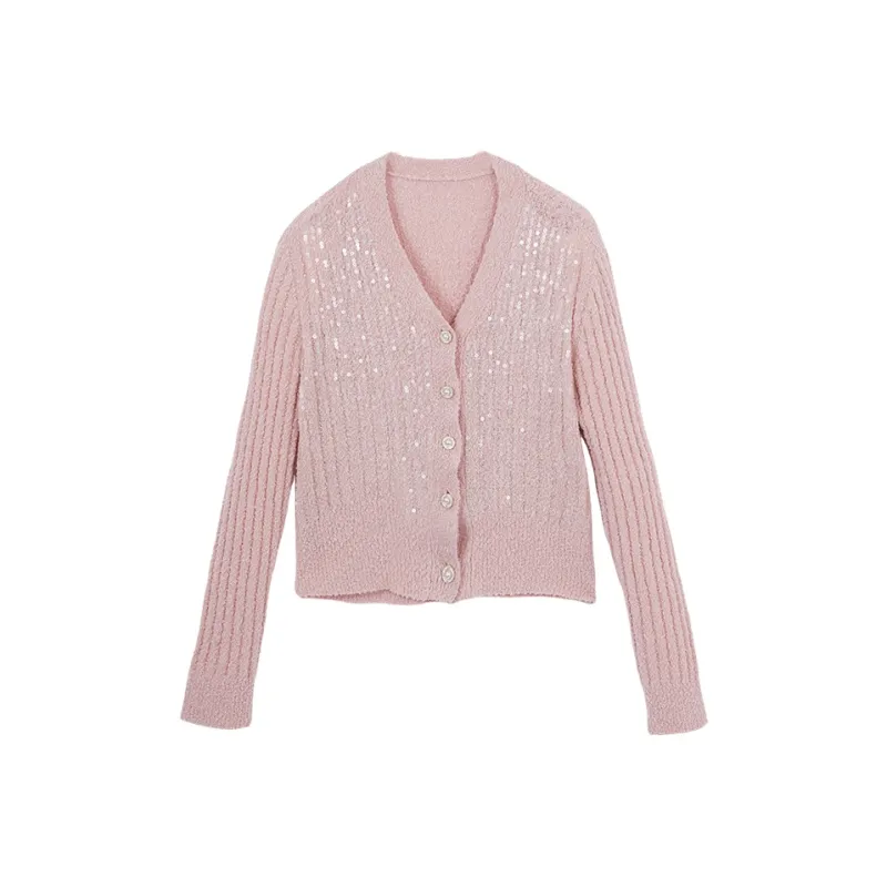 XIANGYING Knitwear Women's Pink-0