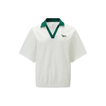 Reebok Polo Shirt Women's Natural White