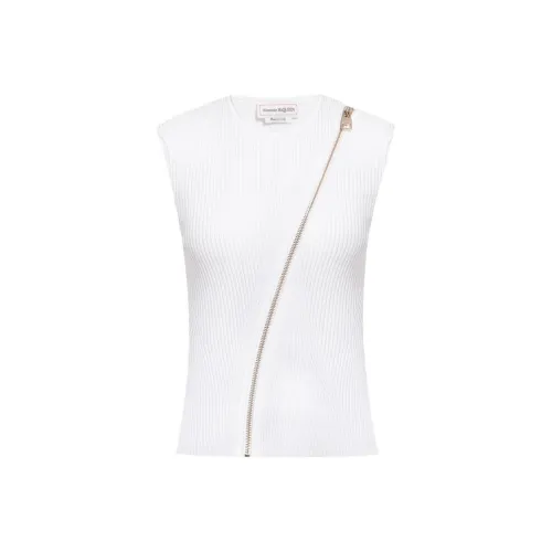 Alexander McQueen Crewneck Sleeveless Knitted Top