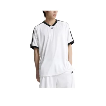 New Balance Uni NbscSEMI OVER FIT SPORTS CLUB Basketball Jersey Unisex 10 White
