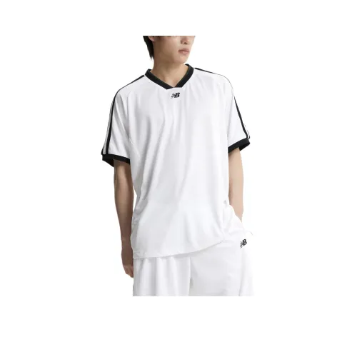 New Balance Uni NbscSEMI OVER FIT SPORTS CLUB Basketball Jersey Unisex 10 White