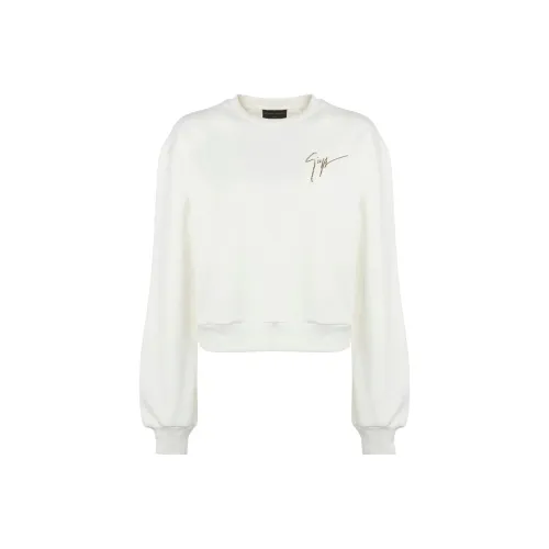Giuseppe Zanotti Sauvanne Crystal logo Sweatshirt