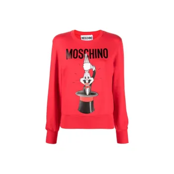 MOSCHINO Sweatshirts Women's Red