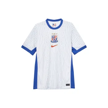 Nike Dri Fit Soccer Jerseys Men's White/Campus Royal Blue/University Red
