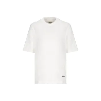 JIL SANDER Logo Embellished Crewneck T Shirt
