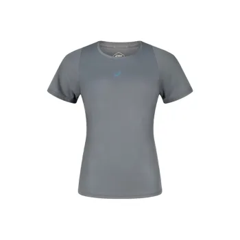 Asics Women's Running Raglan Sleeve T Shirt Women's Dark Gray