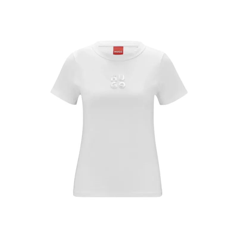 HUGO BOSS T-Shirts Women's White-0
