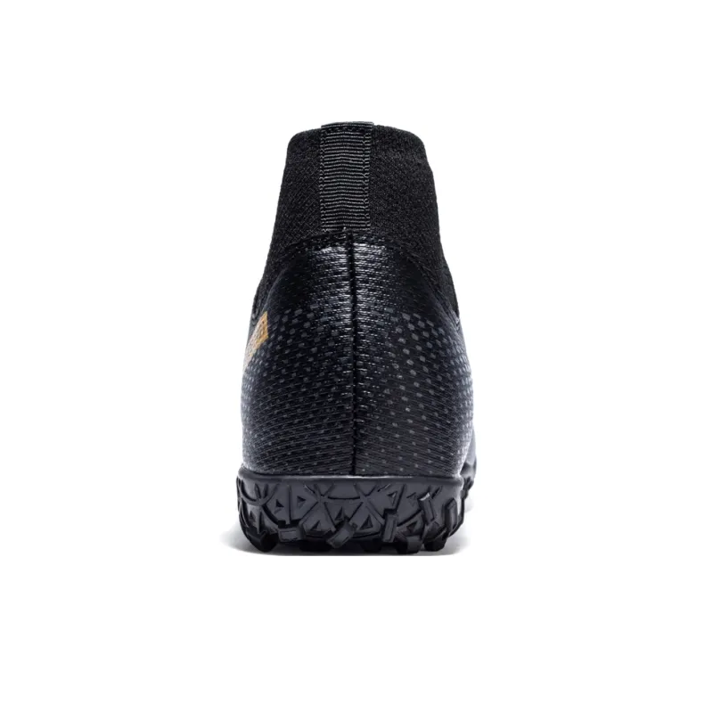 Binary Soccer Shoes Unisex High Top Gold-3
